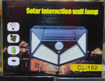 Aplique Solar con Sensor 100 LED – Iluminación Inteligente para tu Hogar